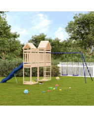 Aire de jeux d'extérieur bois de pin massif | Mobilier & Déco