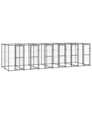 Chenil extérieur Acier 14,52 m² | Mobilier & Déco