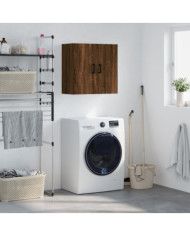 Armoire murale chêne marron 60x31x60 cm bois d'ingénierie | Mobilier & Déco