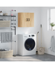 Armoire murale chêne sonoma 60x31x60 cm bois d'ingénierie | Mobilier & Déco