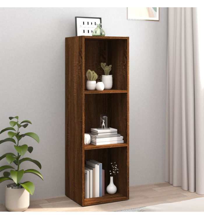 Bibliothèque/Meuble TV chêne marron 36x30x114cm bois ingénierie | Mobilier & Déco