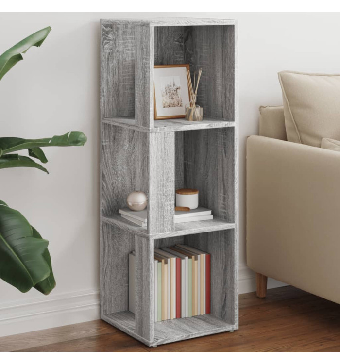 Armoire d'angle Sonoma gris 33x33x100 cm Bois d'ingénierie | Mobilier & Déco