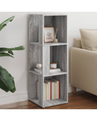Armoire d'angle Sonoma gris 33x33x100 cm Bois d'ingénierie | Mobilier & Déco