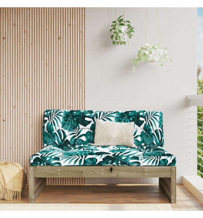 Canapé central 120x80 cm bois de pin imprégné | Mobilier & Déco