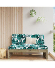 Canapé central 120x80 cm bois de pin imprégné | Mobilier & Déco
