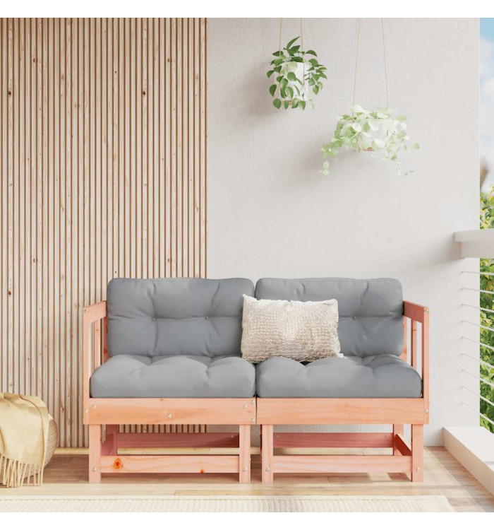 Canapés d'angle avec coussins 2 pcs bois massif douglas | Mobilier & Déco