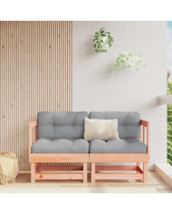 Canapés d'angle avec coussins 2 pcs bois massif douglas | Mobilier & Déco