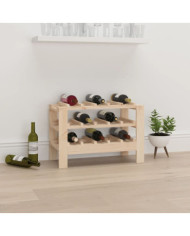 Casier à vin 61,5x30x42 cm Bois de pin massif | Mobilier & Déco