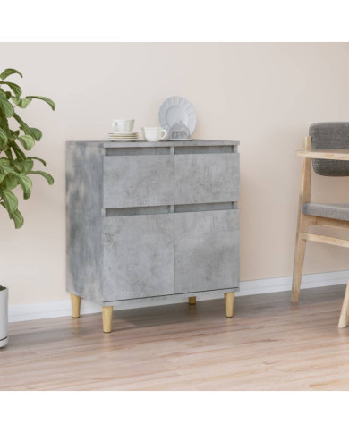 Buffet Gris béton 60x35x70 cm Bois d'ingénierie | Mobilier & Déco