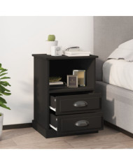 Tables de chevet 2 pcs noir 43x36x60 cm | Mobilier & Déco