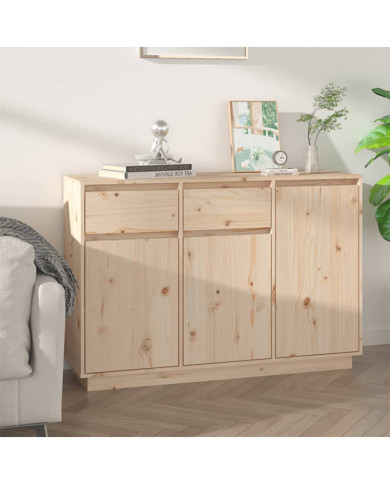 Buffet 110x34x75 cm bois massif de pin | Mobilier & Déco