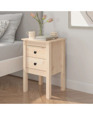 Table de chevet 40x35x61,5 cm Bois de pin massif | Mobilier & Déco