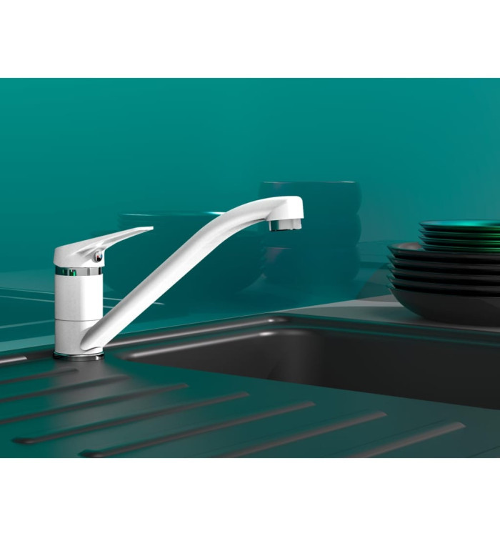EISL Mitigeur de cuisine SPEED blanc et chrome | Mobilier & Déco