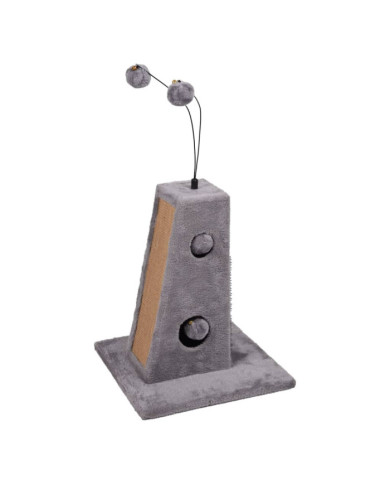 FLAMINGO Arbre à chat Lara 35x35x68 cm Gris | Mobilier & Déco