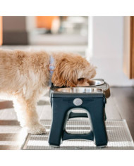 Dexas Mangeoire pour animaux de compagnie Gris | Mobilier & Déco
