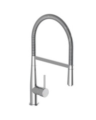 SCHÜTTE Mitigeur d'évier avec ressort en spirale NEW YORK chrome | Mobilier & Déco