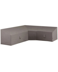 Madison Housse de salon de jardin en forme de L 270x270x65/90 cm Gris | Mobilier & Déco