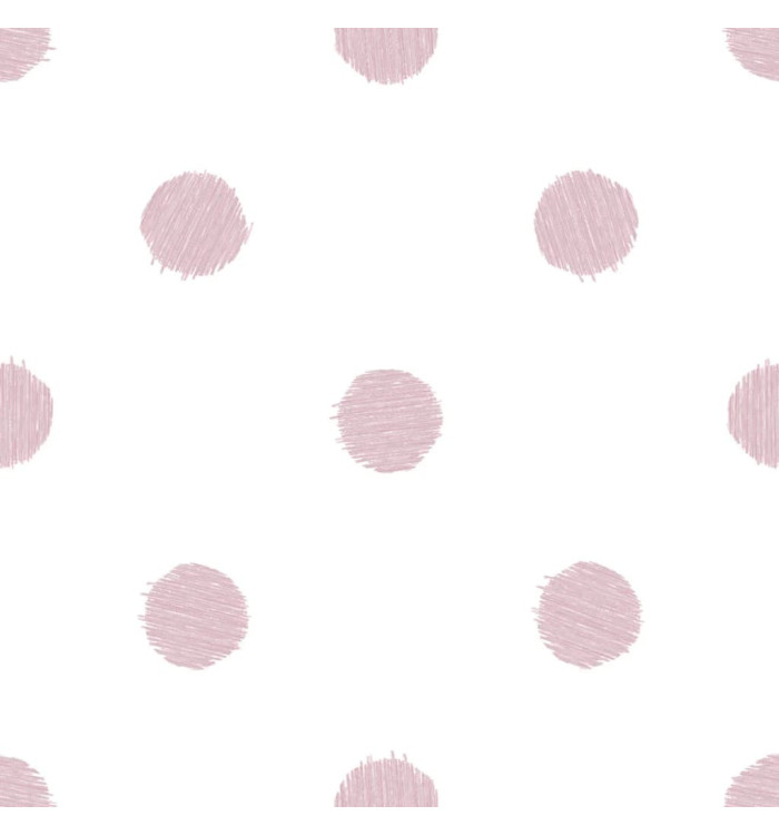 Noordwand Papier peint Urban Friends et Coffee Dots Blanc et rose | Mobilier & Déco