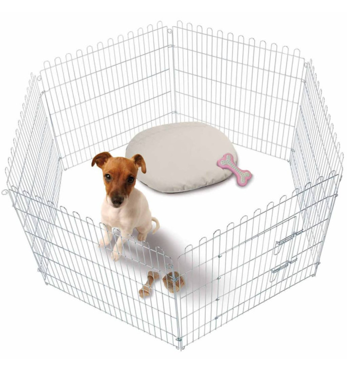 FLAMINGO Parc pour chiots 160 x 80 cm 507806 | Mobilier & Déco