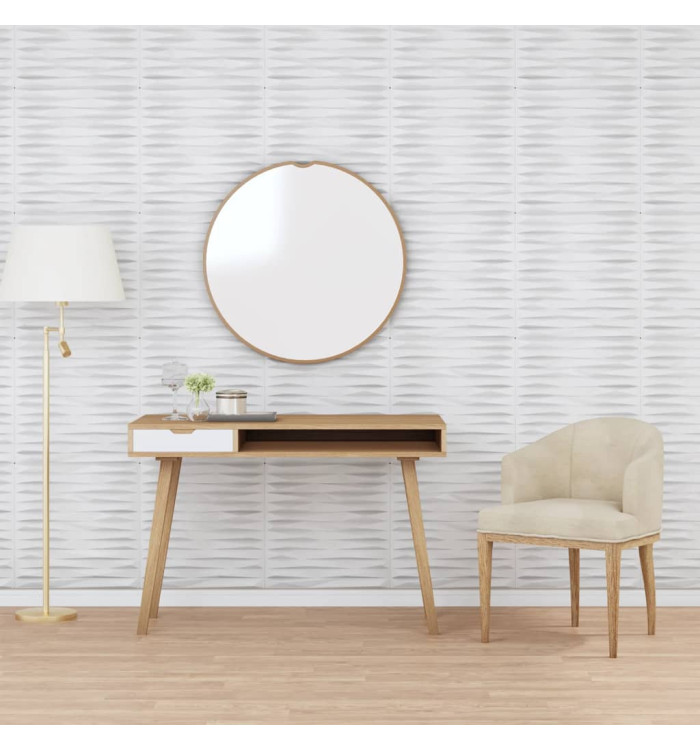 Panneaux muraux 12 pcs blanc 50x50 cm XPS 3 m² pierre | Mobilier & Déco