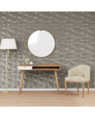 Panneaux muraux 48 pcs gris béton 50x50 cm XPS 12 m² losange | Mobilier & Déco