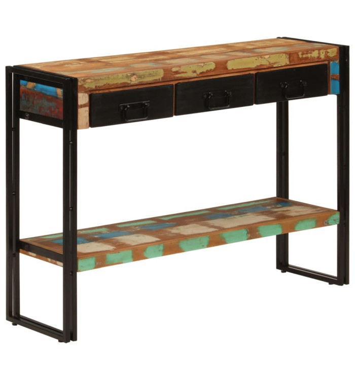 Table console 110x30x76 cm Bois massif de récupération | Mobilier & Déco