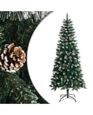 Sapin de Noël artificiel avec support Vert 150 cm PVC | Mobilier & Déco
