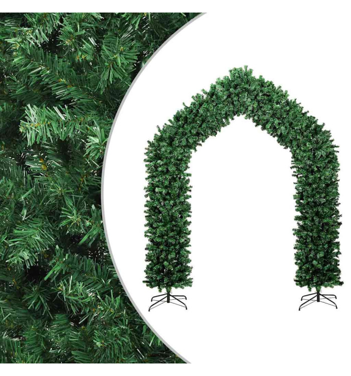 Arche d'arbre de Noël Vert 270 cm | Mobilier & Déco