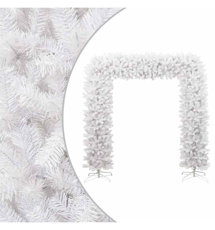 Arche d'arbre de Noël Blanc 240 cm | Mobilier & Déco