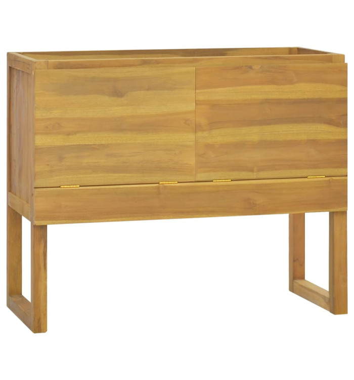 Armoire de salle de bain 90x40x75,5 cm bois de teck solide | Mobilier & Déco