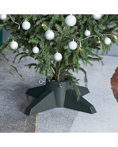 Support de sapin de Noël Vert 55,5x55,5x15 cm | Mobilier & Déco