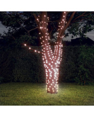 Lampes solaires 5 pcs 5x200 LED Blanc chaud Intérieur Extérieur | Mobilier & Déco