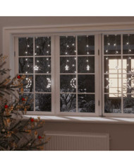 Guirlande lumineuse étoile et lune avec télécommande 345 LED | Mobilier & Déco