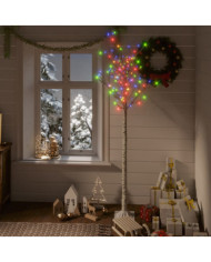 Sapin de Noël 180 LED colorées Saule 1,8 m Int/Ext | Mobilier & Déco