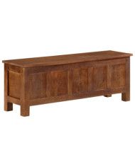 Boîte de rangement 110x30x40 cm Bois de manguier solide | Mobilier & Déco