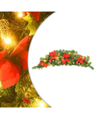 Arche de Noël avec lumières LED Vert 90 cm PVC | Mobilier & Déco