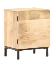 Table de chevet 40x30x51 cm Bois de manguier solide | Mobilier & Déco