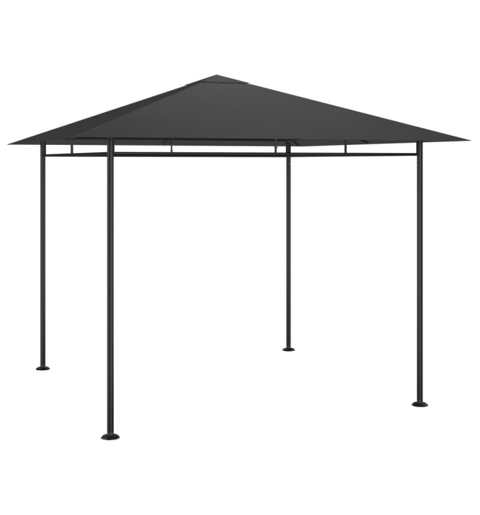 Belvédère 3x3x2,7 m Anthracite 180 g/m² | Mobilier & Déco