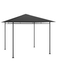 Belvédère 3x3x2,7 m Anthracite 180 g/m² | Mobilier & Déco