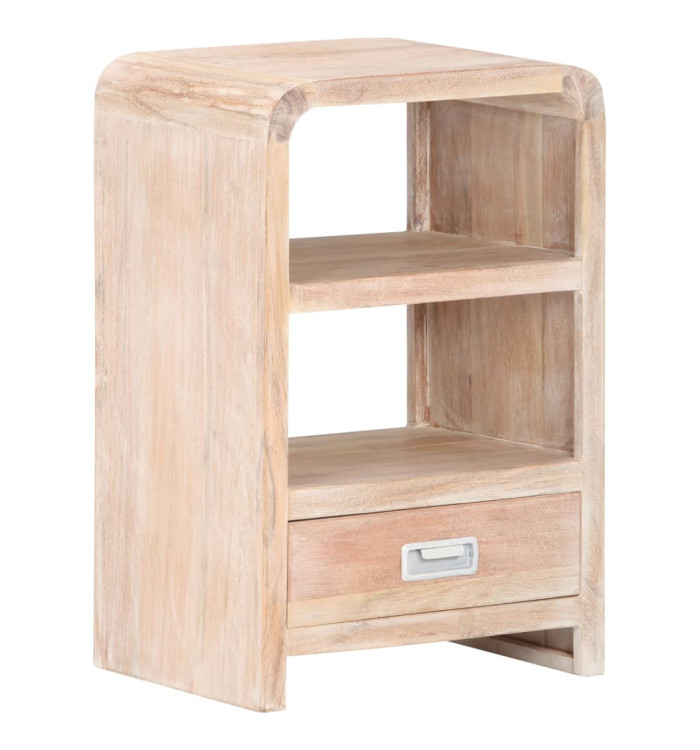 Table de chevet 40x30x60 cm Bois d'acacia massif | Mobilier & Déco