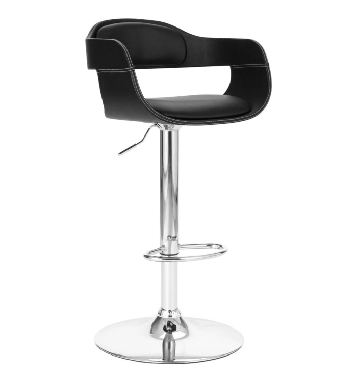 Tabouret de bar Noir Similicuir | Mobilier & Déco