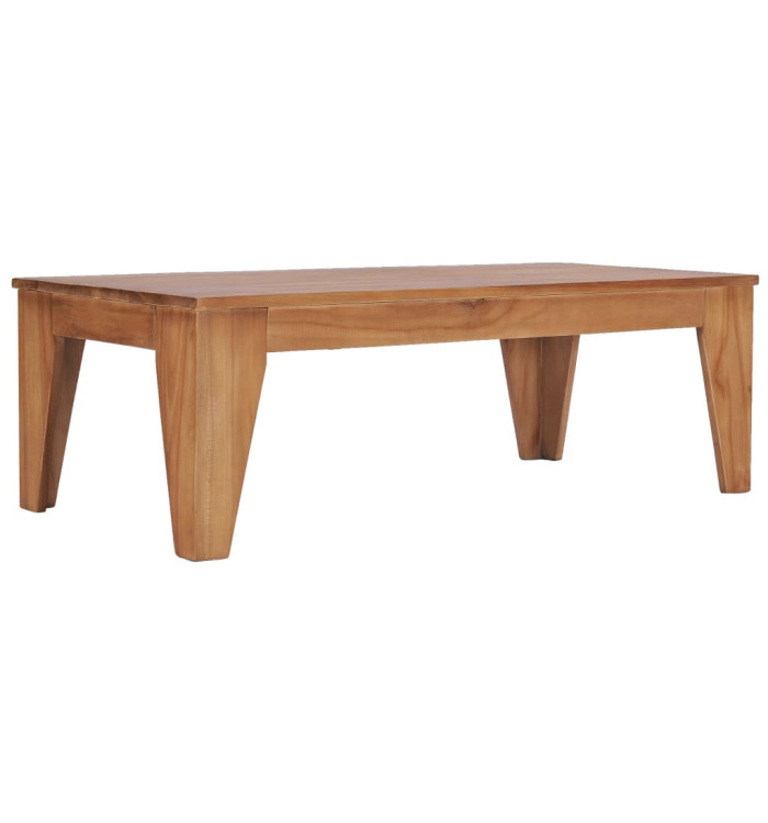 Table basse 120x60x40 cm Bois de teck solide | Mobilier & Déco