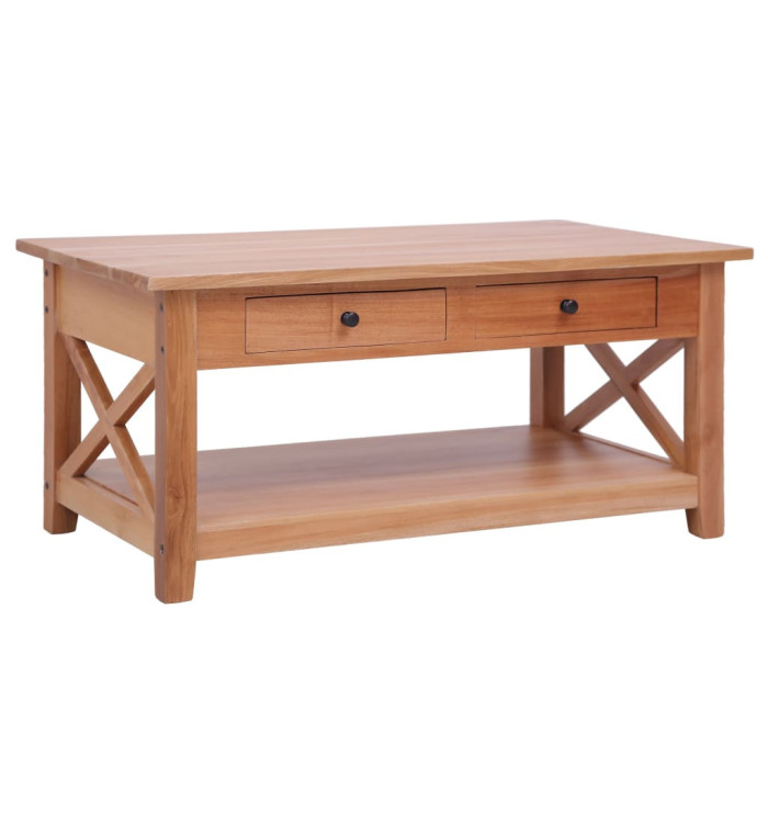 Table basse 100x55x46 cm bois d'acajou massif | Mobilier & Déco