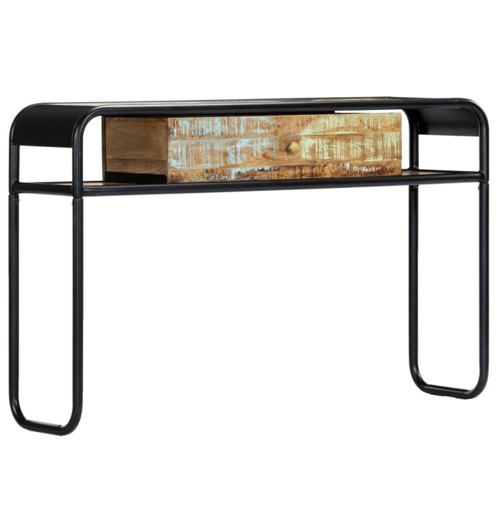Table console 118 x 30 x 75 cm Bois de récupération massif | Mobilier & Déco