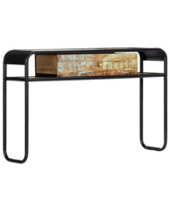 Table console 118 x 30 x 75 cm Bois de récupération massif | Mobilier & Déco