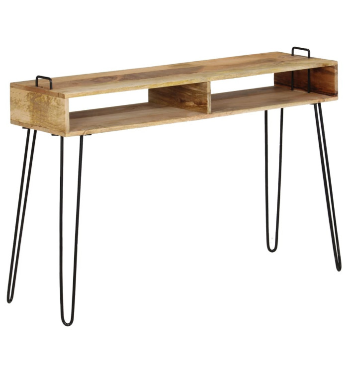Table console Bois de manguier massif 115 x 35 x 76 cm | Mobilier & Déco