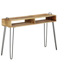 Table console Bois de manguier massif 115 x 35 x 76 cm | Mobilier & Déco