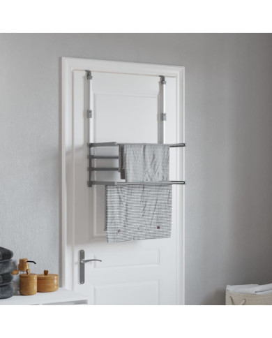 Séchoir à linge pour balcon 54x25x42 cm aluminium | Mobilier & Déco