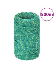 Corde de bateau Vert 2 mm 500 m Polypropylène | Mobilier & Déco