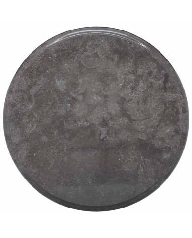 Dessus de table Noir Ø40x2,5 cm Marbre | Mobilier & Déco